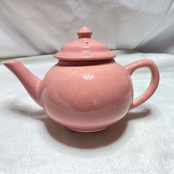 Vintage in EUC. Adorable pink ceramic pottery teapot - Picture 13 of 13